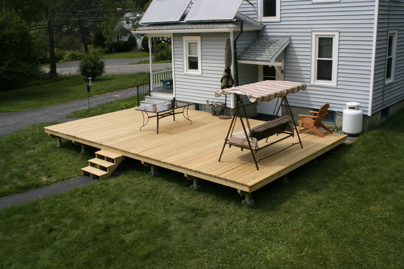 Finished deck