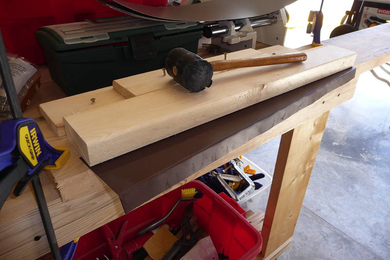 Bending sheet metal